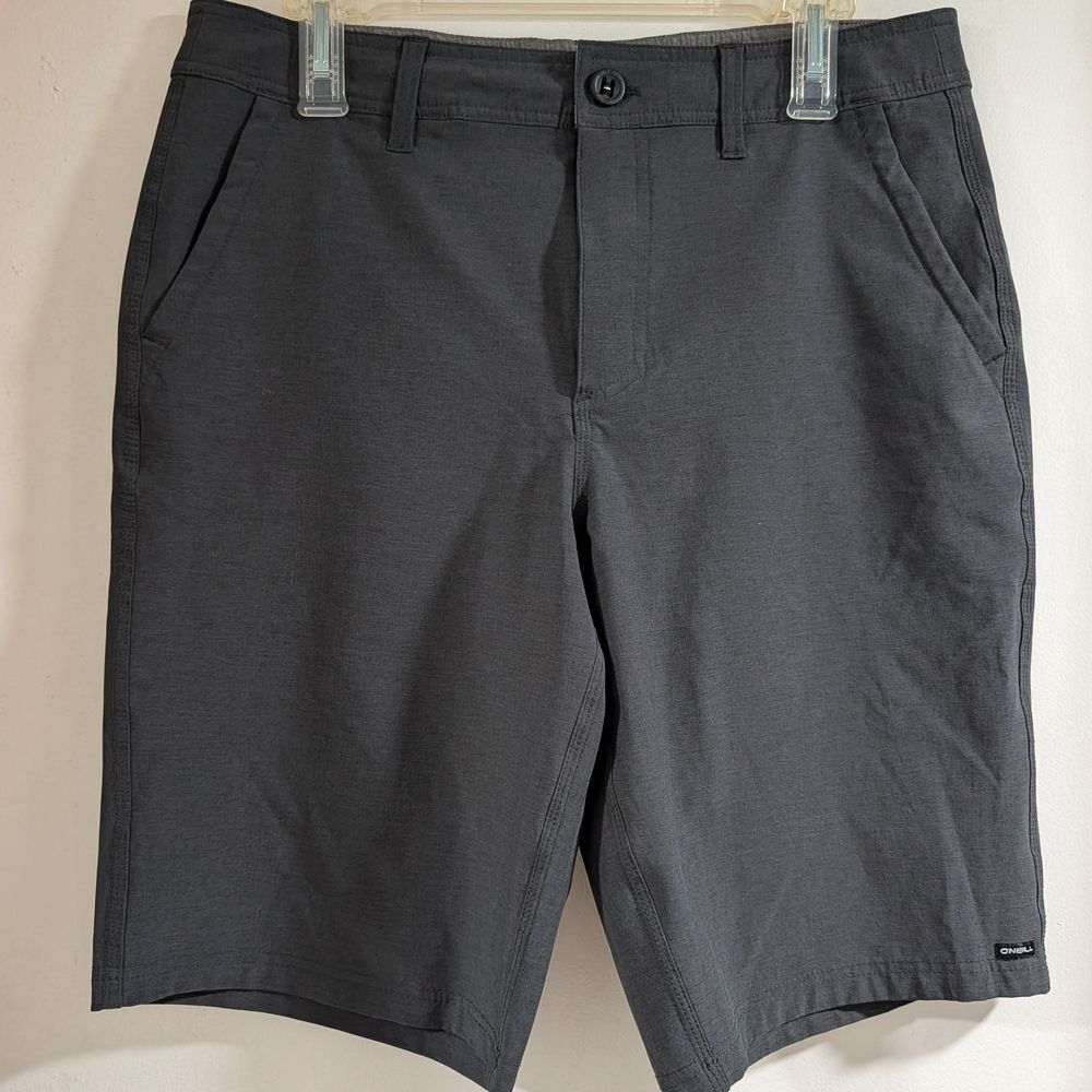 O'Neill Hybrid Charcoal Flat Front Shorts